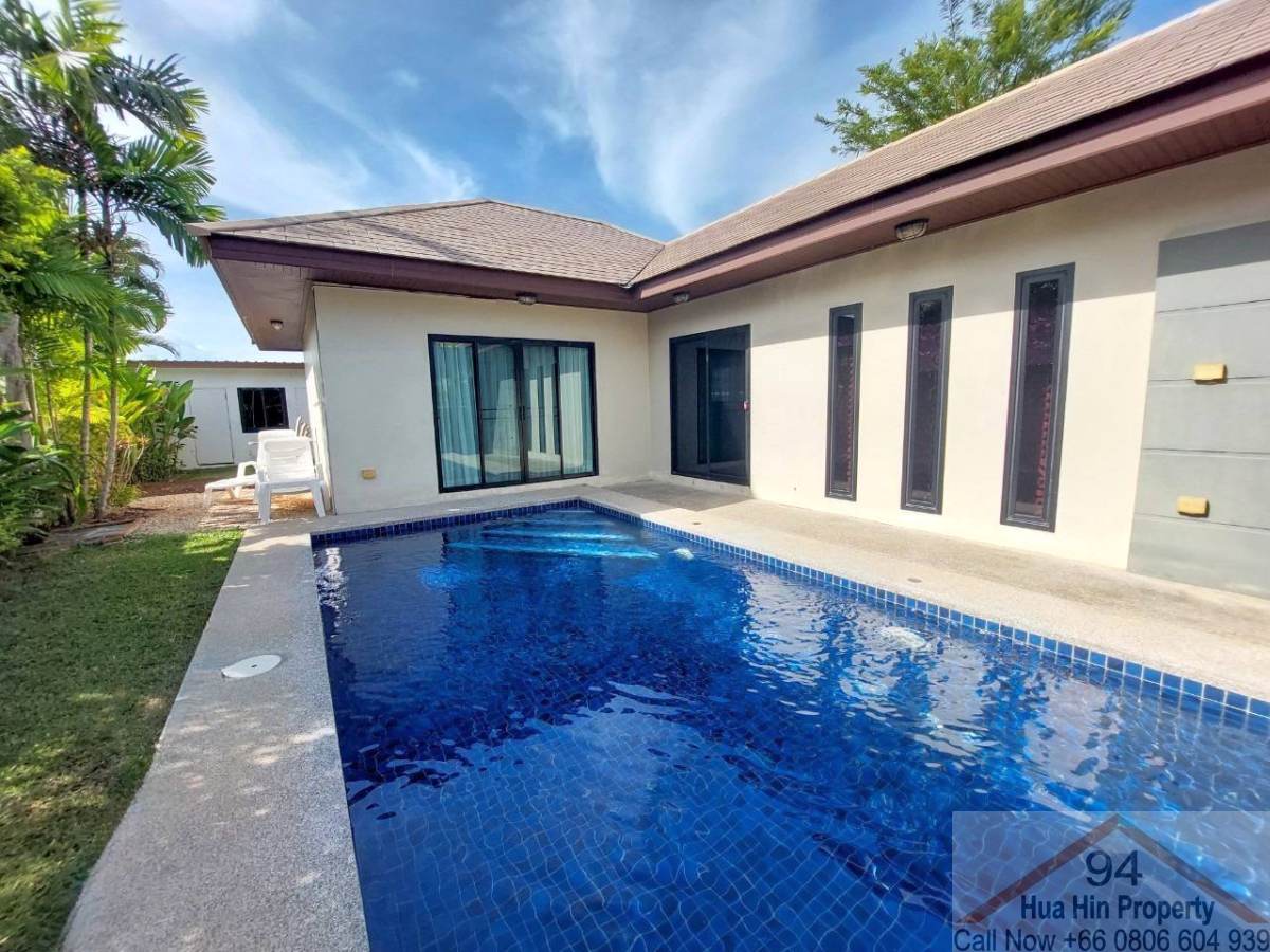 RH94118 The perfect location for an active family, Hua Hin Soi 102, pool villa with everything you need for a good life.