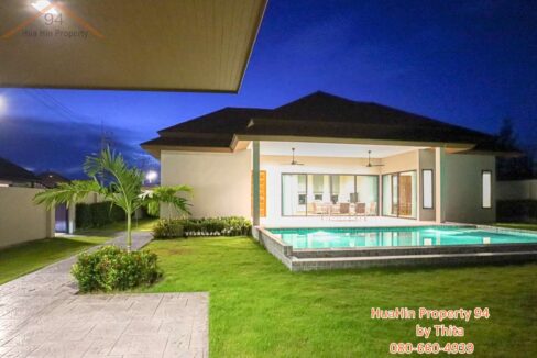 luxury pool villa for sale 12545 huahin 12545thailand