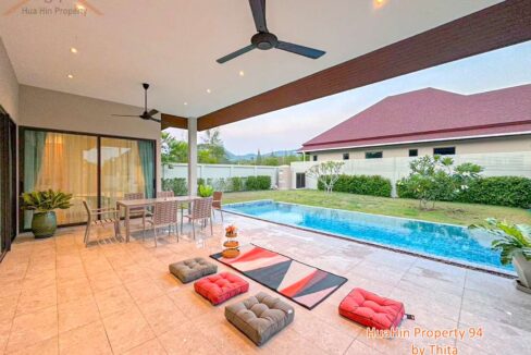 luxury pool villa for sale 12577 huahin 12577thailand