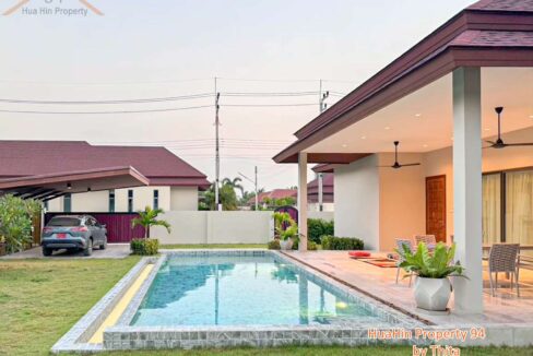luxury pool villa for sale 12583 huahin 12583thailand