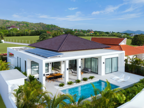 SH94519 Embrace a healthy active lifestyle at BelVida Estates’s new villas in Hua Hin Villa Suasana is the perfect villa for living, as a holiday home or as an investment.