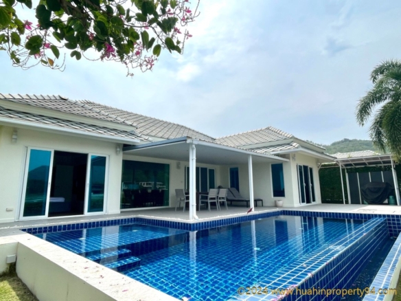 SH94549 Luxury Infinity Pool Villa on Fairway in Black Mountain Golf Club 