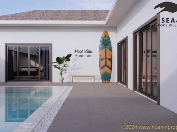 SH94552 Sea and Sun Pool Villa House Cha-Am