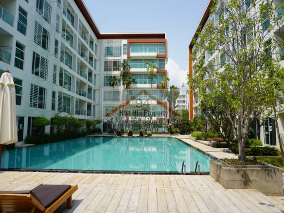 SC94096 Large Condo in   Khao Takiab  with pool and garden view for just 48k/Sqm