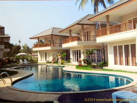 SC94176 Pool Villa with Condo Title – Talay Samran D Condo, Cha-Am North