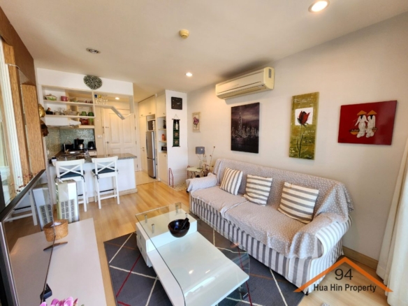 SC94182 Tira Tira popular Hua Hin City Condominium with a spacious covered balocny and mountainViews