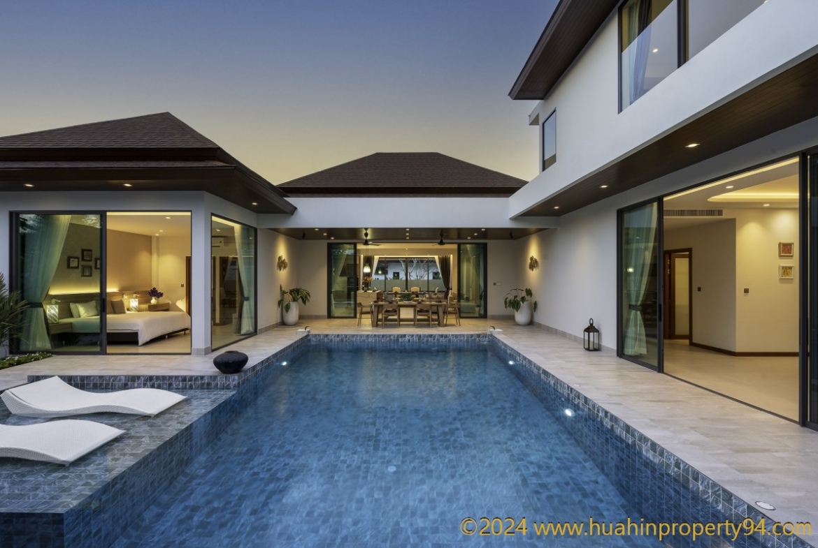 SH94615 New Project: Birdie Pool Villas Luxury Villas with Stunning Mountain Views