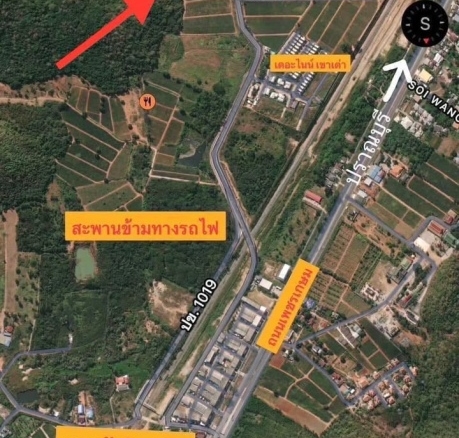 SL94640  Stunning Hillside Land for Sale – Ready for Development! Prime Location Near Khao Tao Reservoir, Hua Hin Soi 105