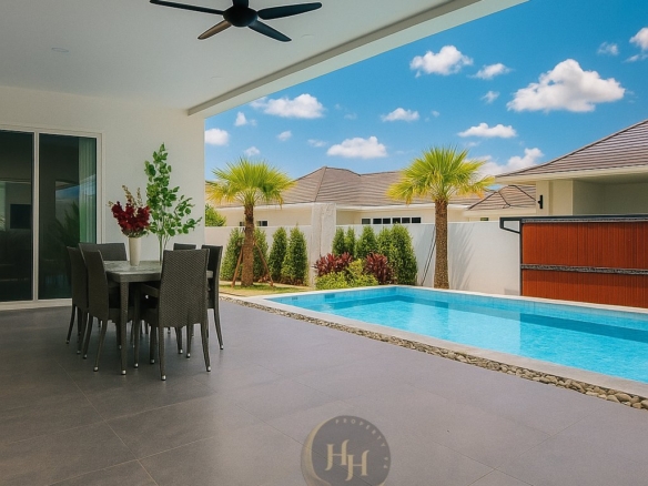 SH94686 Luxury 3-Bed Pool Villa in Central Hua Hin | The CoCo Hua Hin 88 (Soi 88) – Ready to Move In!