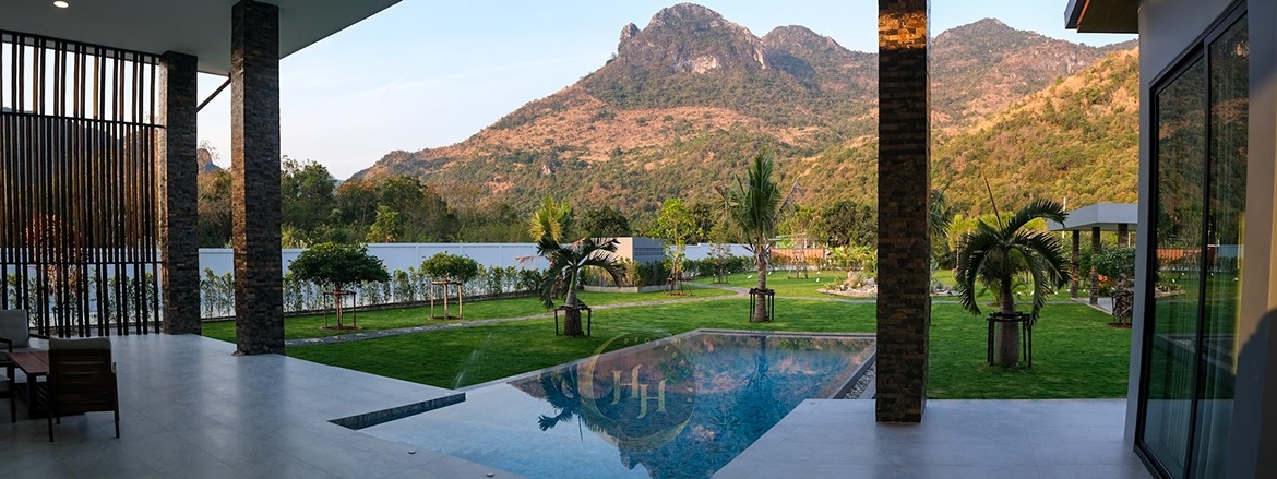 SH94710 Luxury Contemporary Pool Villa with Mountain Views Sam Roi Yot, Near Hua Hin – Thailand