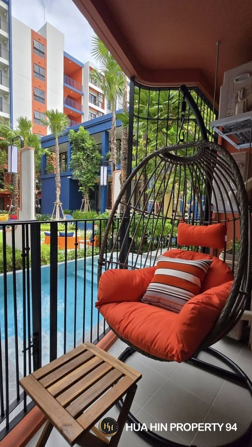 SC94718 Cabanas Hua Hin by Sansiri – 2BR Corner Unit with Direct Pool Access, Walking Distance to Beach
