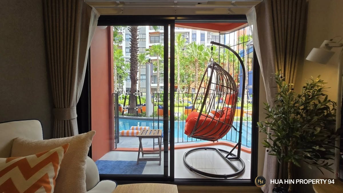 SC94718 Cabanas Hua Hin by Sansiri – 2BR Corner Unit with Direct Pool Access, Walking Distance to Beach