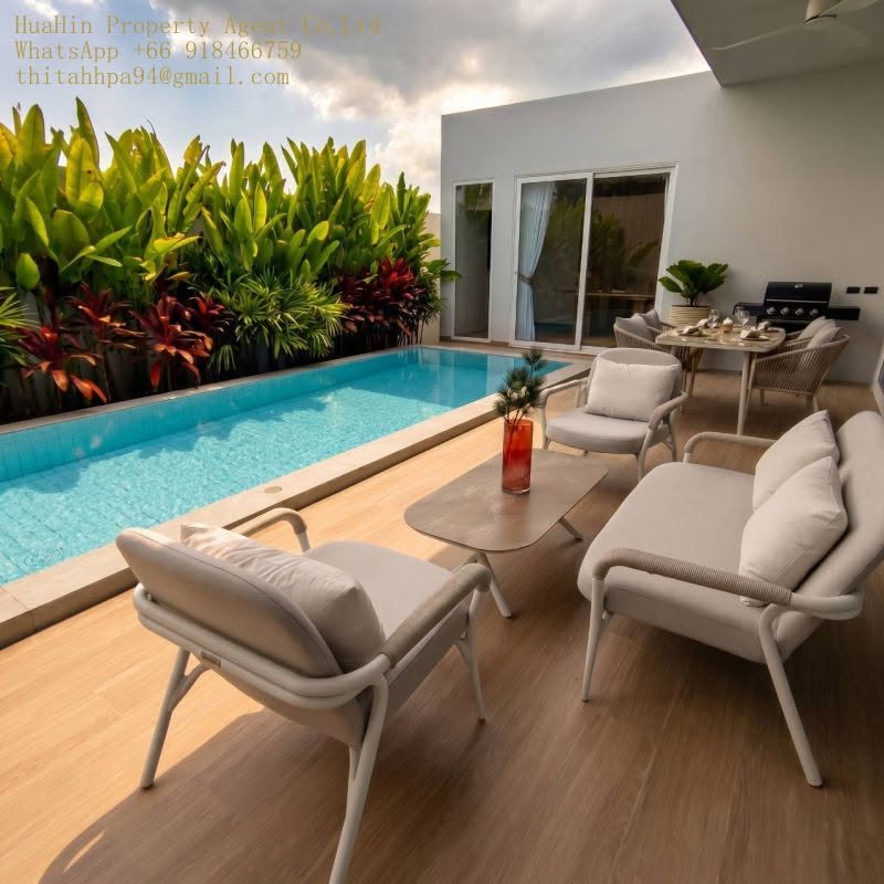 SH94716 Asai Villas Huahin (Soi 112): Premium Pool Villas Blending Luxury with Inner-City Convenience