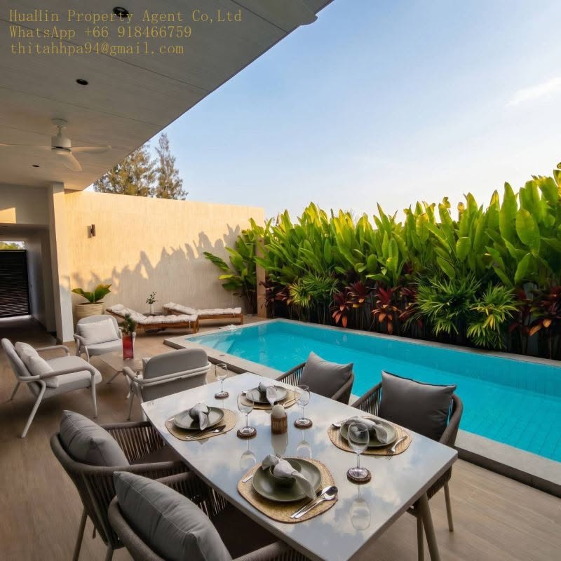 SH94716 Asai Villas Huahin (Soi 112): Premium Pool Villas Blending Luxury with Inner-City Convenience
