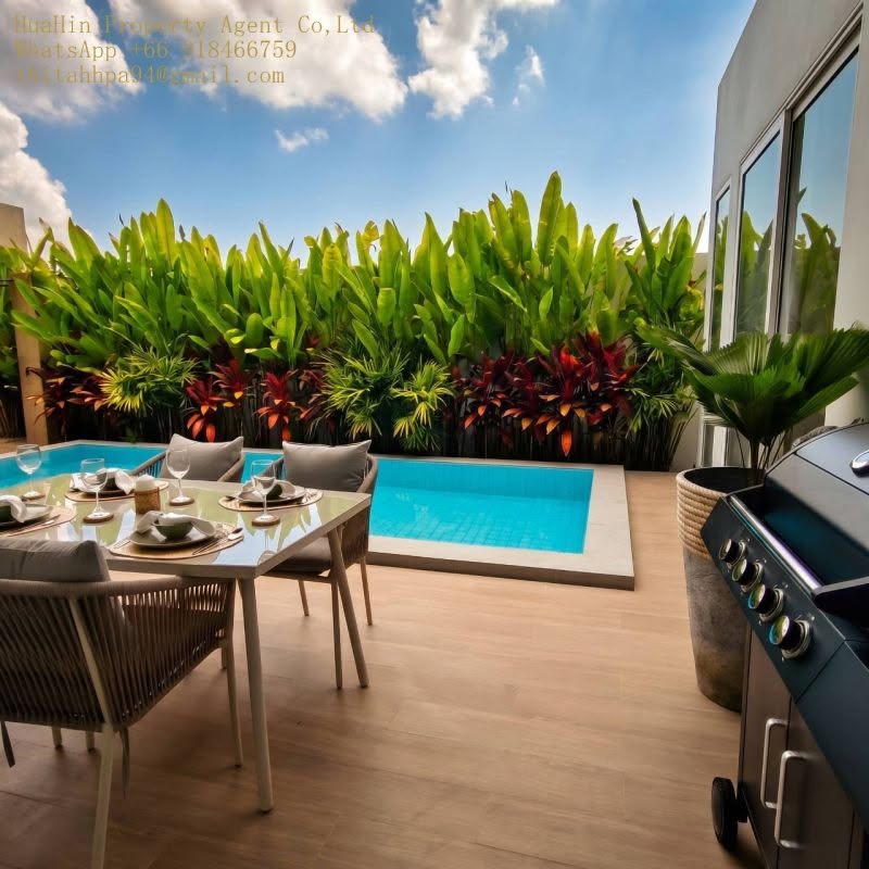 SH94716 Asai Villas Huahin (Soi 112): Premium Pool Villas Blending Luxury with Inner-City Convenience