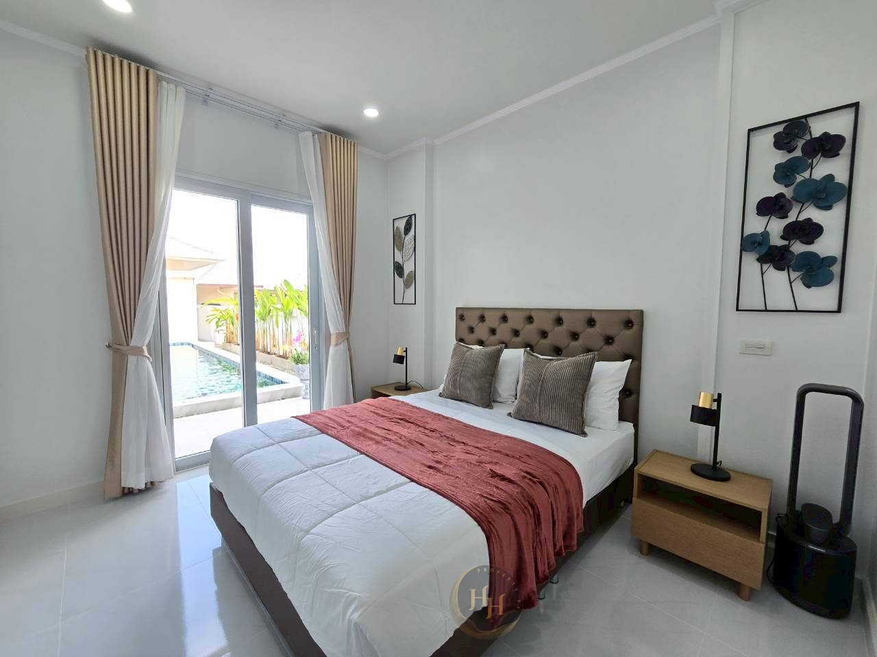 SH94715 Bedroom Private Pool Villa for Rent – Hua Hin (Siam Villa 2)