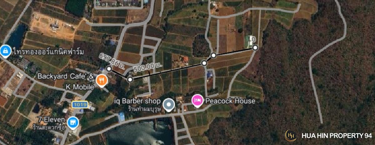 2.8d02Huahin SL94724 Rare Elevated Land with Panoramic Mountain Views — Khao Tao, Hua Hin