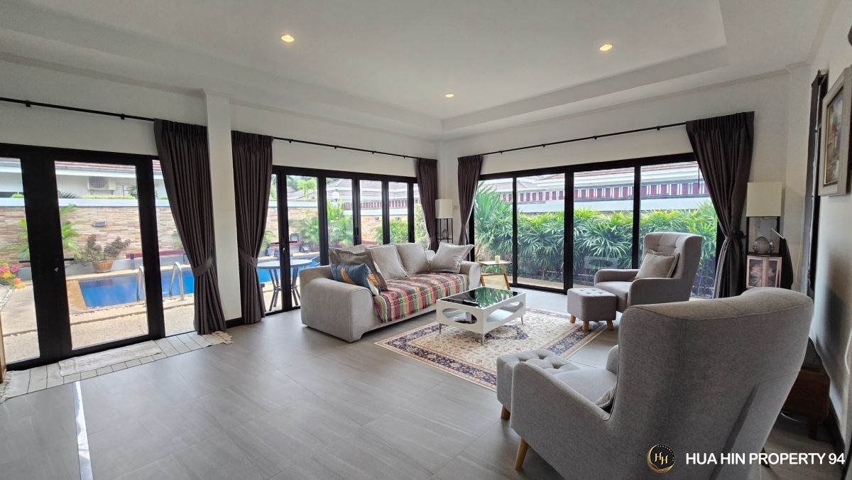 9.5d08Huahin SH94726 Move-In Ready Pool Villa — Prime Soi 88 Live the Pool Villa Lifestyle in the Heart of Hua Hin