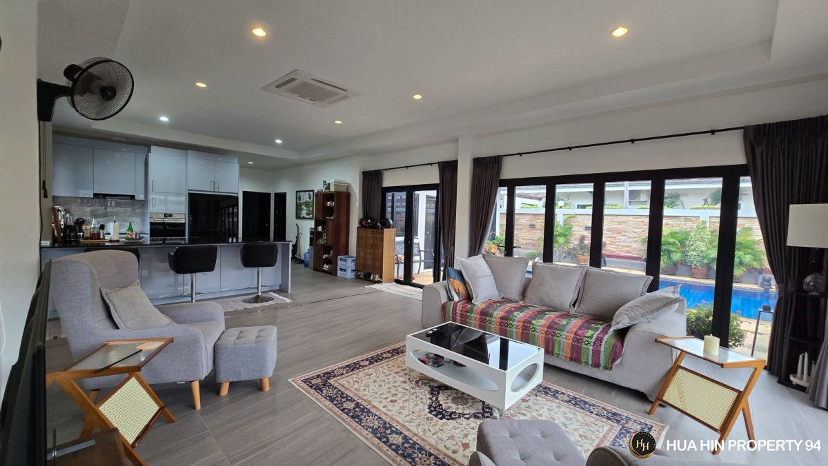 9.5d09Huahin SH94726 Move-In Ready Pool Villa — Prime Soi 88 Live the Pool Villa Lifestyle in the Heart of Hua Hin