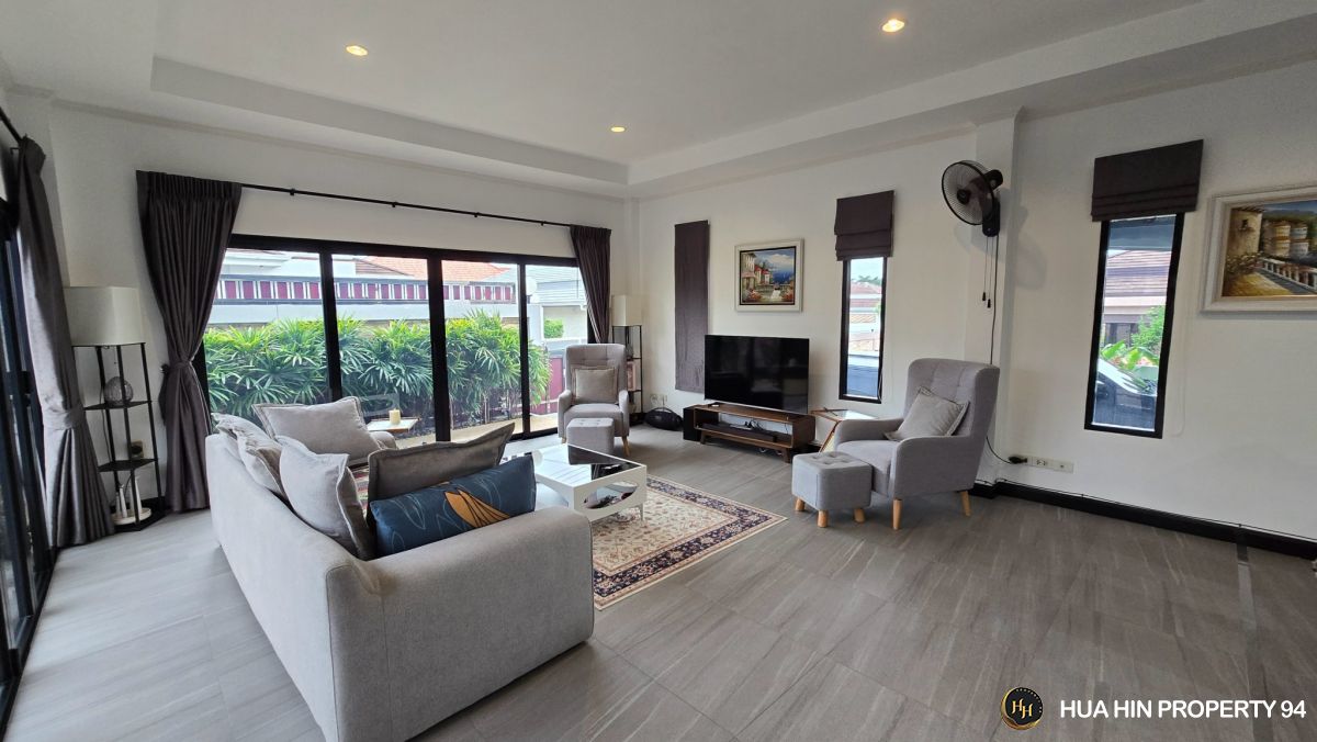 9.5d12Huahin SH94726 Move-In Ready Pool Villa — Prime Soi 88 Live the Pool Villa Lifestyle in the Heart of Hua Hin