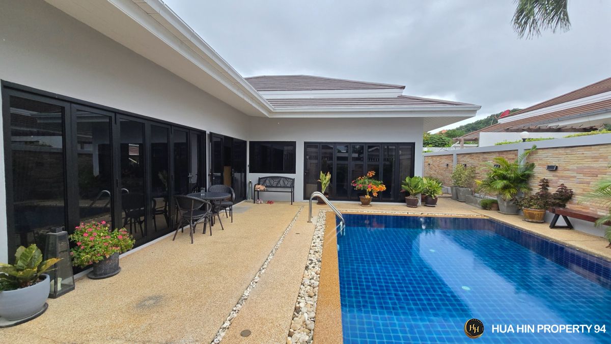 9.5d22Huahin SH94726 Move-In Ready Pool Villa — Prime Soi 88 Live the Pool Villa Lifestyle in the Heart of Hua Hin