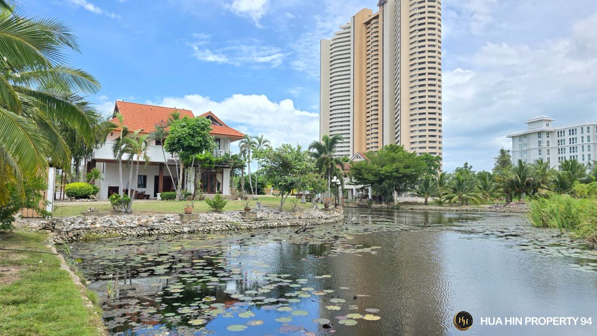 aaaaaaaaaaaaf19Huahin SH94726 Peaceful 2-Storey Lotus Pond View Villa for Sale – Cha-am