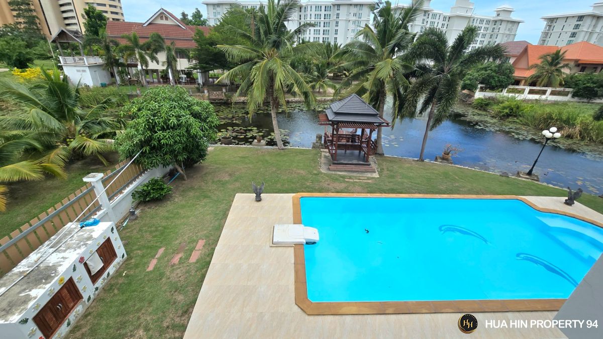 aaaaaaaaaaaaf28Huahin SH94726 Peaceful 2-Storey Lotus Pond View Villa for Sale – Cha-am