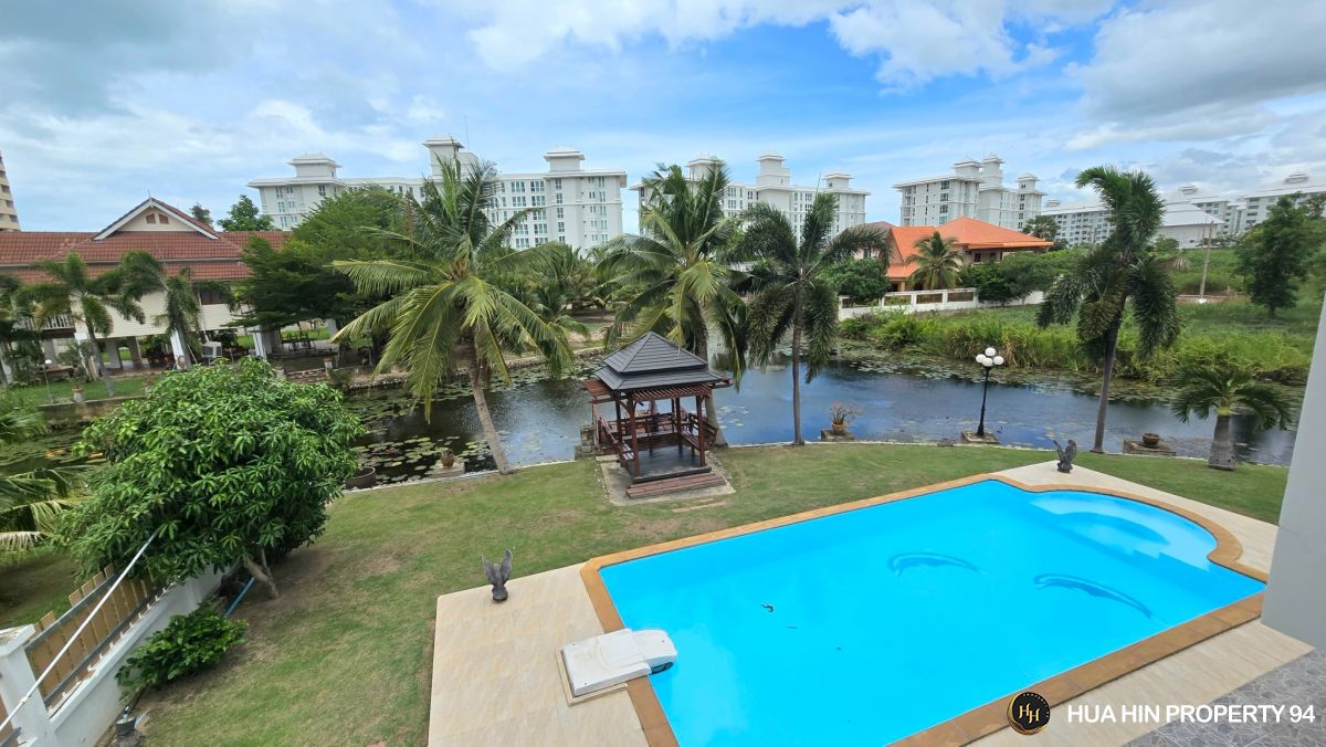aaaaaaaaaaaaf29Huahin SH94726 Peaceful 2-Storey Lotus Pond View Villa for Sale – Cha-am